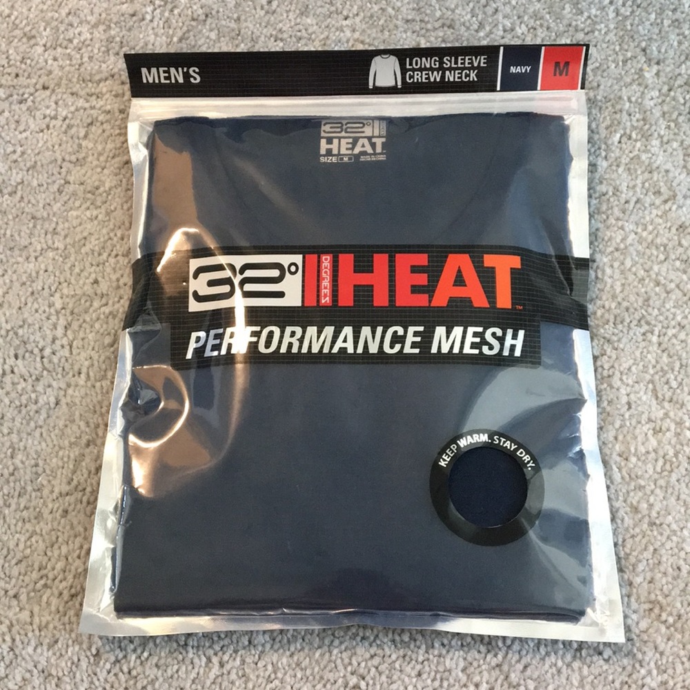 Brand New Men’s Long Sleeve Performance Mesh Shirt